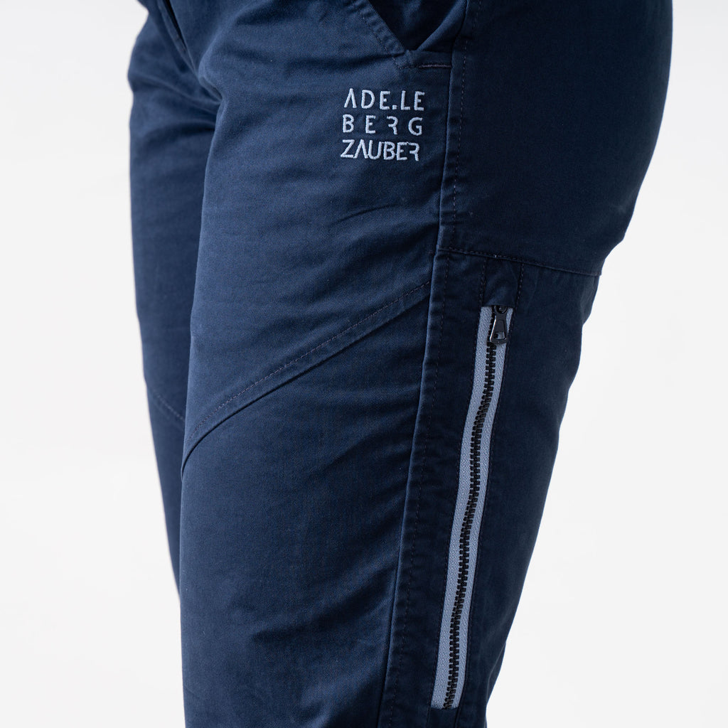 Mira Organic Climb & Relax Hose Damen dunkelblau – Ansicht 6