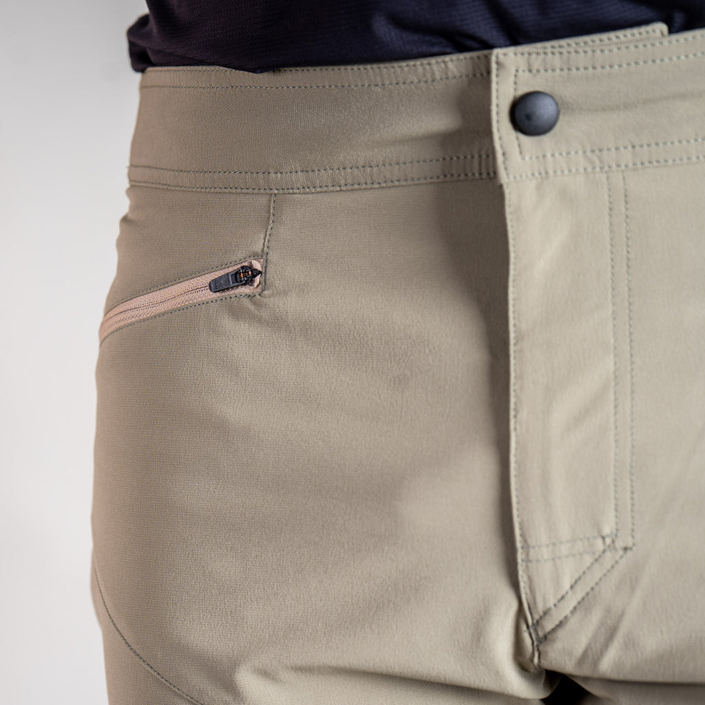 Nils Light Softshell Hose Herren Beigegrün – Ansicht 6