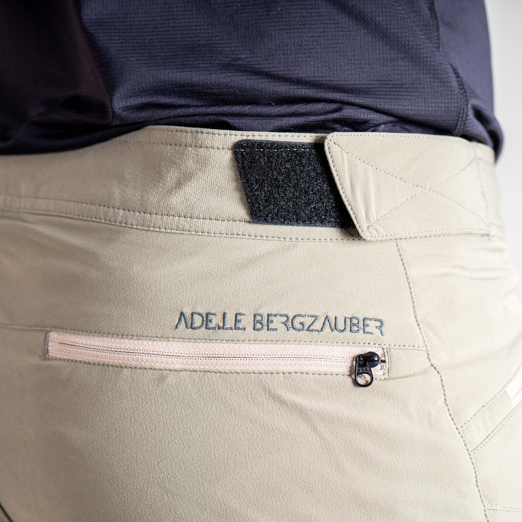 Nils Light Softshell Hose Herren Beigegrün – Ansicht 7