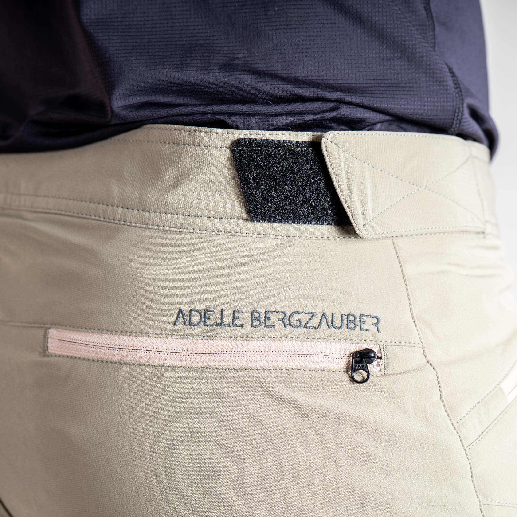 Nils Light Softshell Hose Herren Beigegrün – Ansicht 7