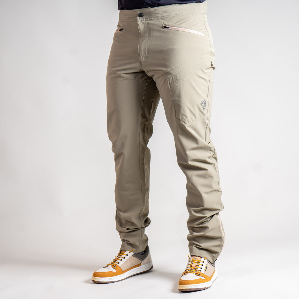 Nils Light Softshell Hose Herren Beigegrün – Ansicht 3