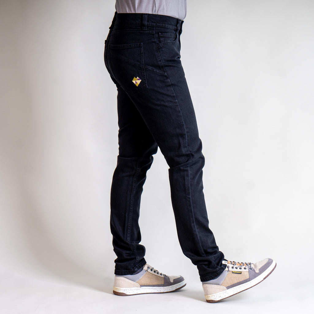 Karla Organic Jeans Damen schwarz – Ansicht 6