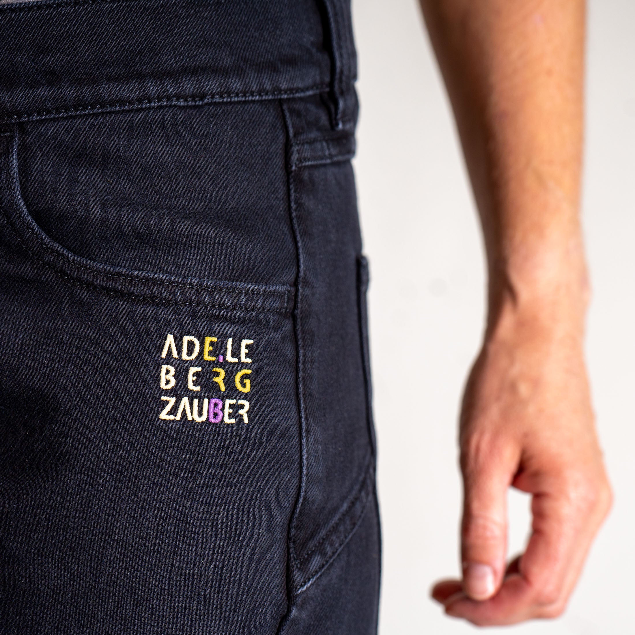 Karla Organic Jeans Damen schwarz – Ansicht 7