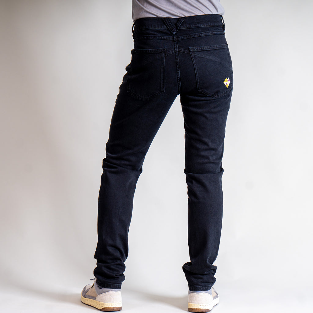 Karla Organic Jeans Damen schwarz – Ansicht 5