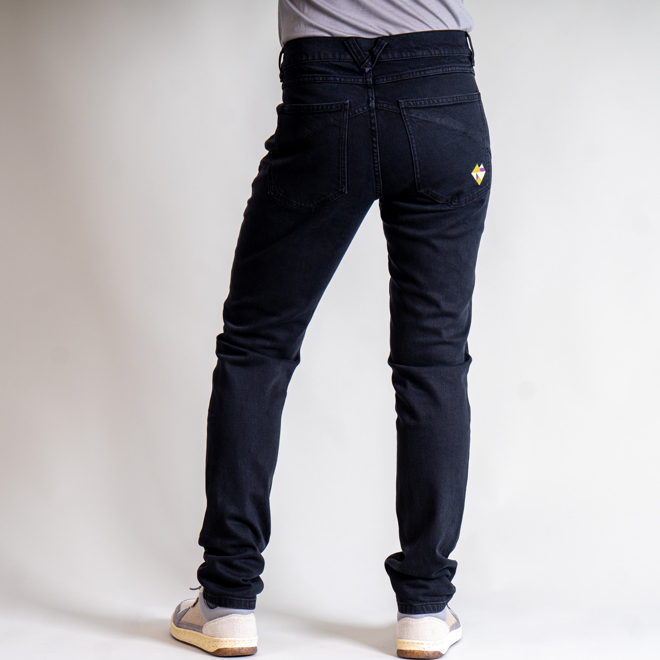 Karla Organic Jeans Damen schwarz – Ansicht 5