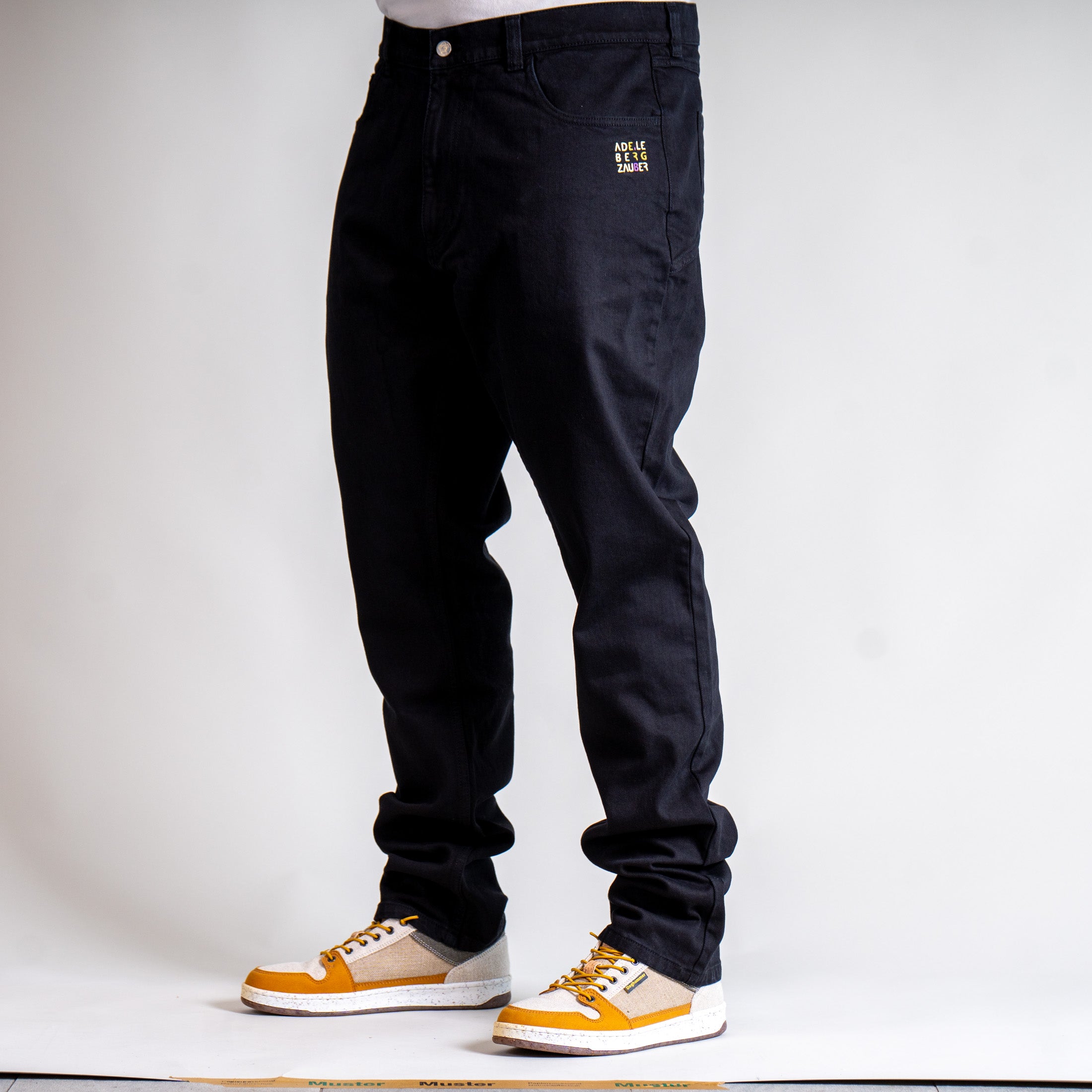 Elias Organic Jeans Herren schwarz – Ansicht 3