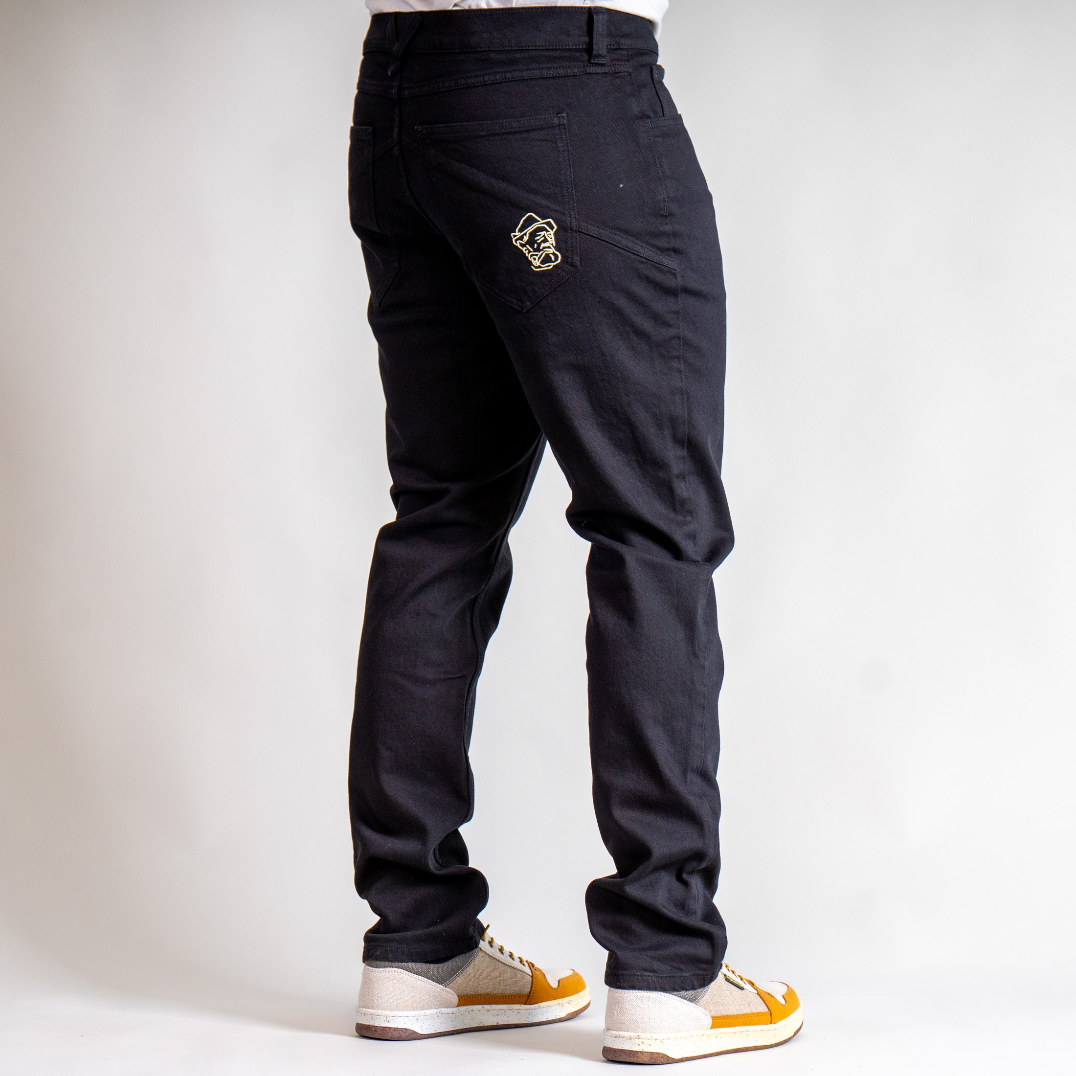 Elias Organic Jeans Herren schwarz – Ansicht 4