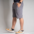 Julius Organic Cord Short Herren Hellgrau