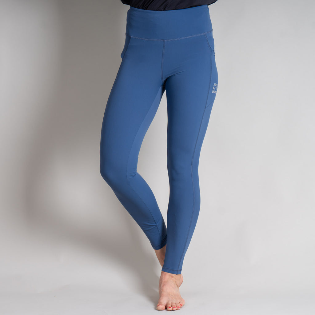 Laura Outdoor Leggings Damen Blau