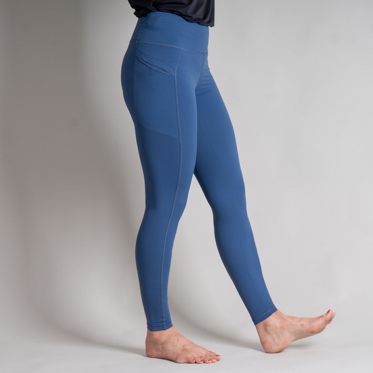 Laura Outdoor Leggings Damen Blau