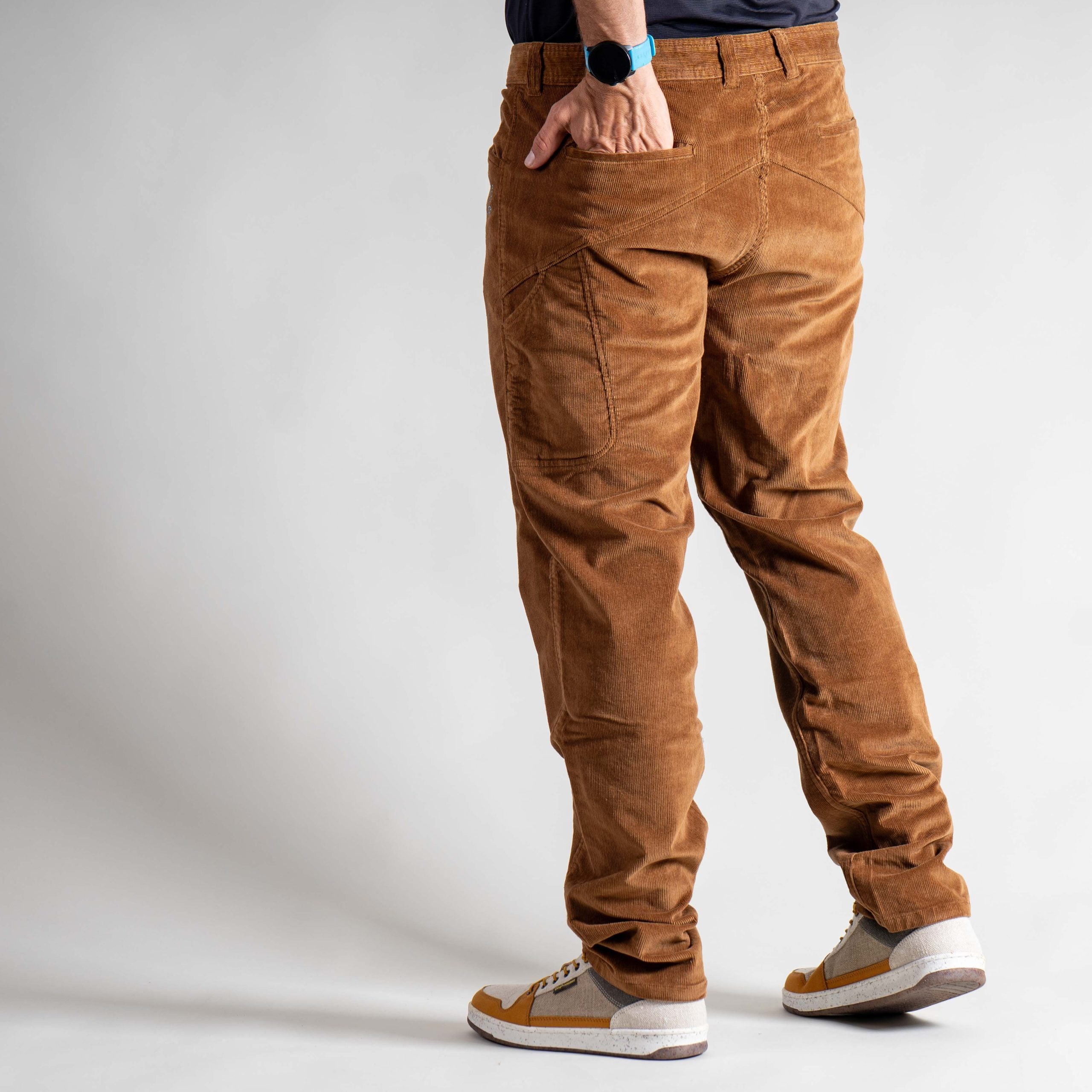 Rainer Organic Cordhose Herren Braun – Ansicht 4