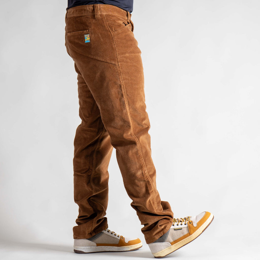 Rainer Organic Cordhose Herren Braun – Ansicht 3