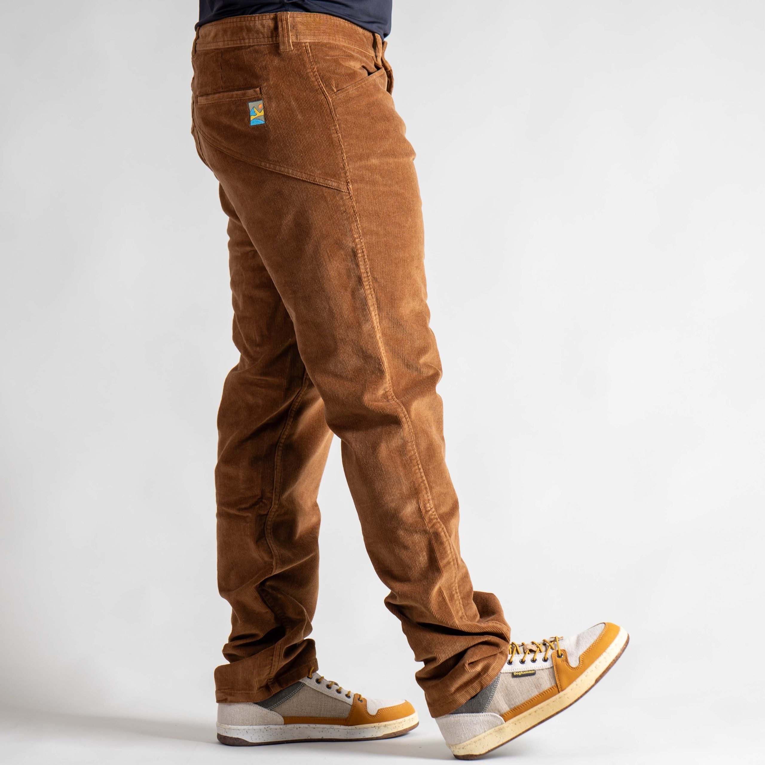 Rainer Organic Cordhose Herren Braun – Ansicht 3