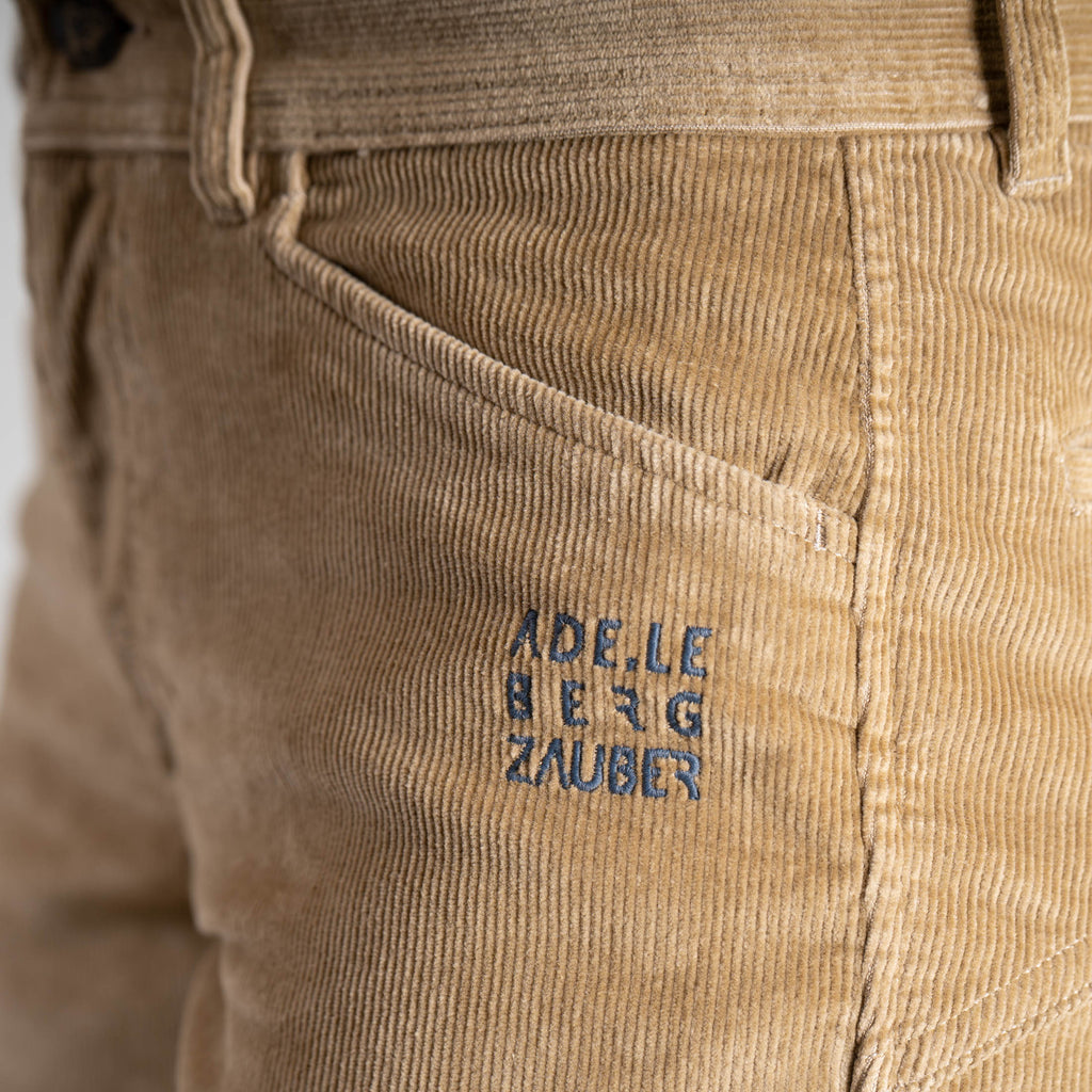 Sarah Organic Cordhose Damen Beige – Ansicht 5