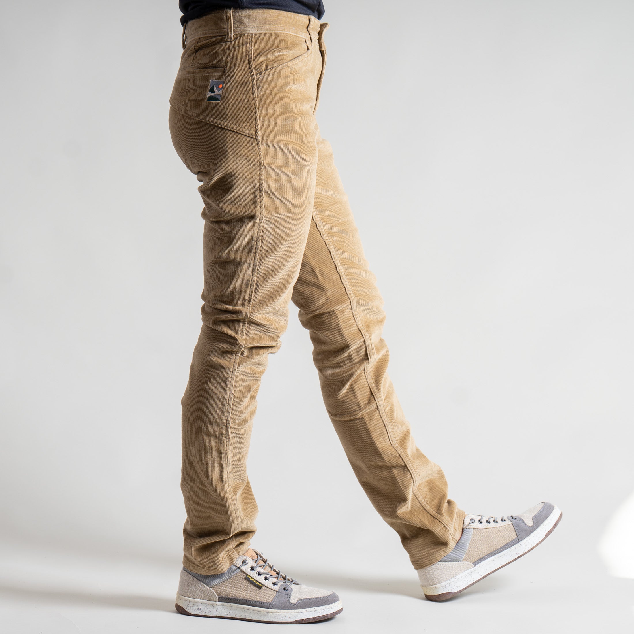 Sarah Organic Cordhose Damen Beige – Ansicht 3