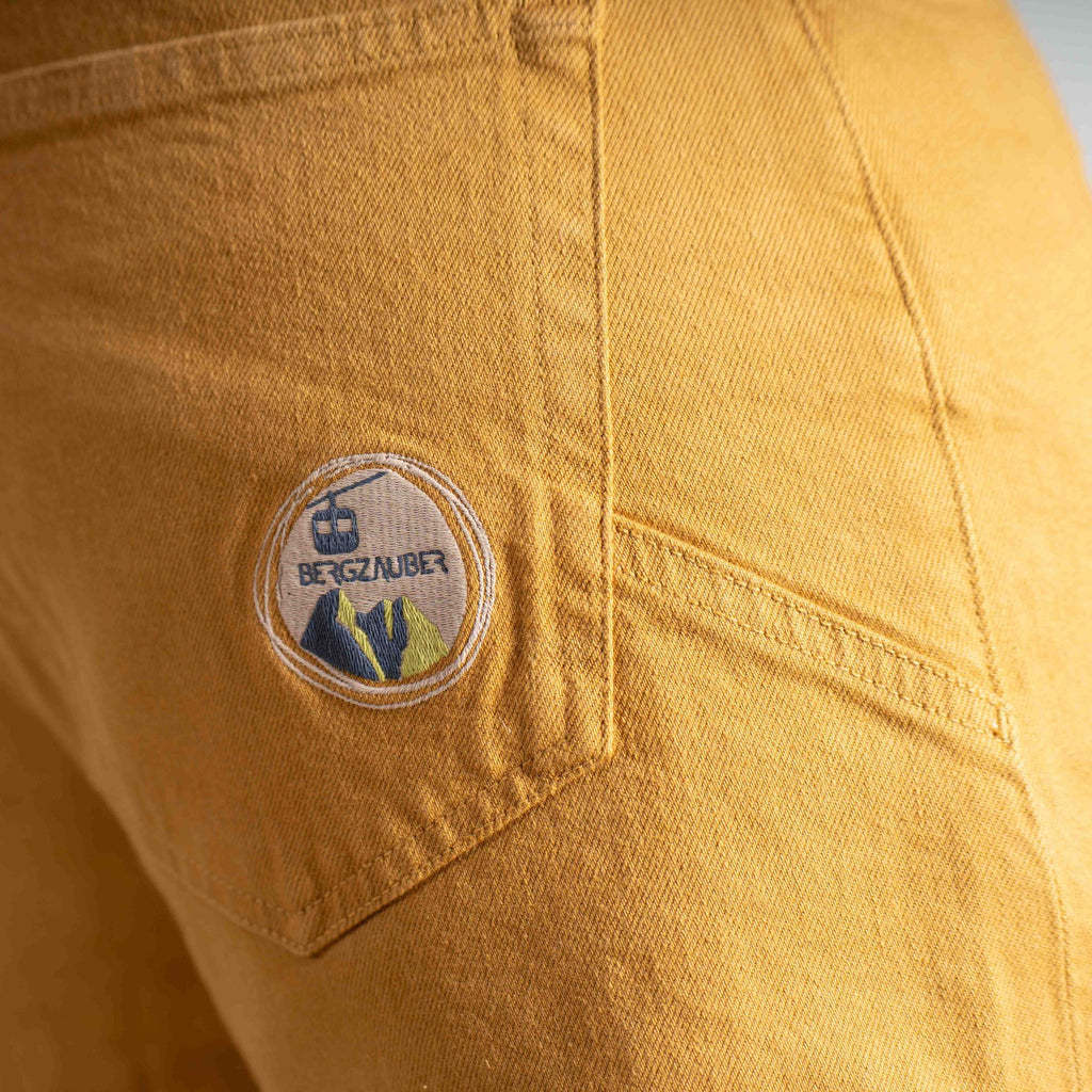 Sebastian Organic Jeans Herren Senfgelb – Ansicht 6