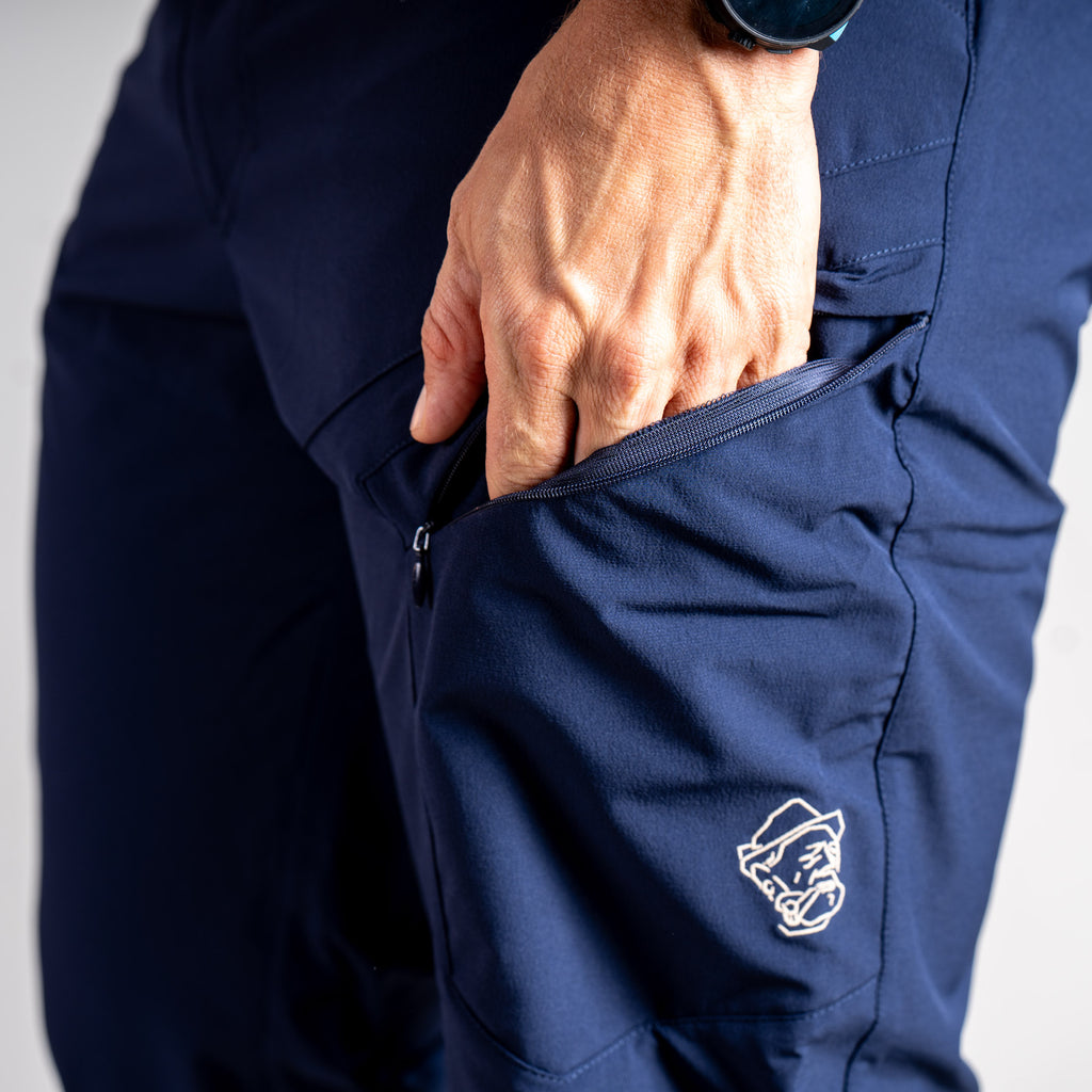 Simon Light Softshell Hose Herren dunkelblau – Ansicht 7
