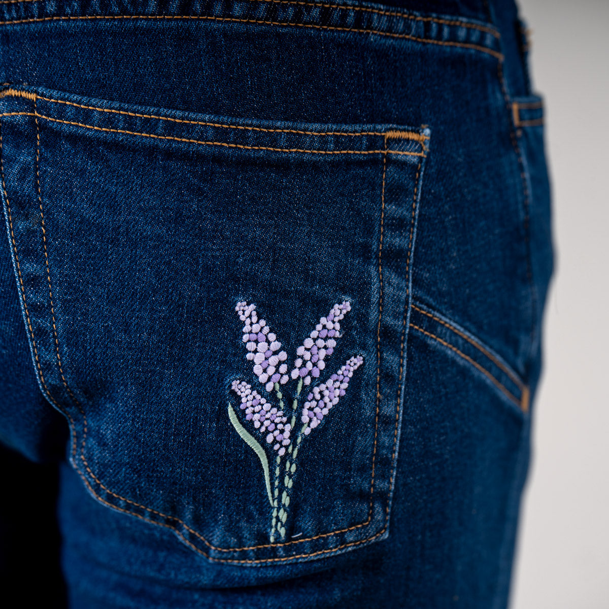 Tilda Organic Jeans Damen blau – Ansicht 8
