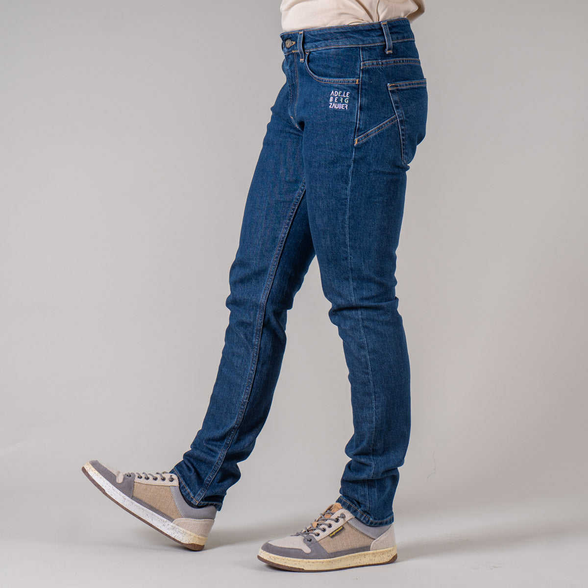Tilda Organic Jeans Damen blau – Ansicht 4