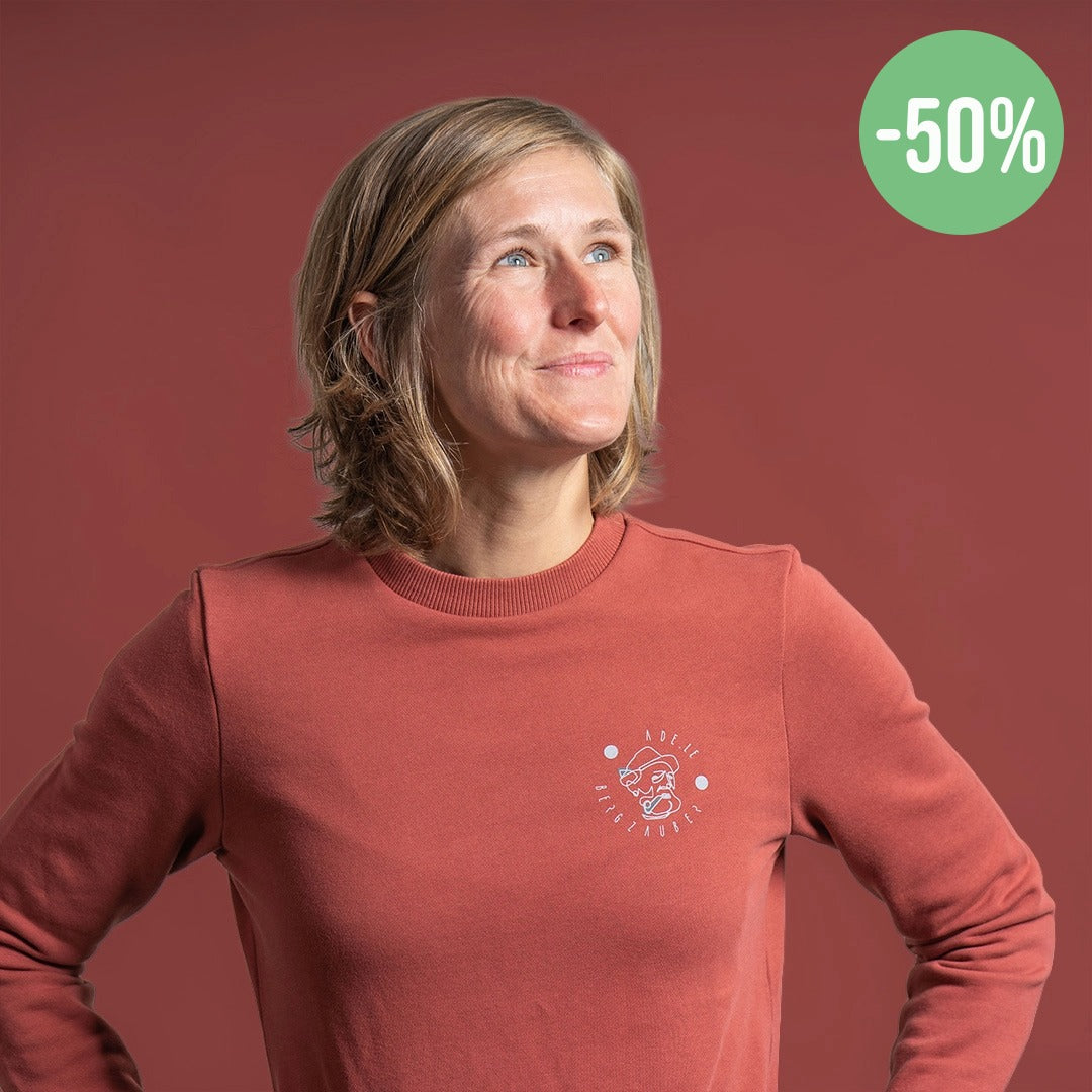 Carmen Organic Sweater Damen Altrosa – Ansicht 1