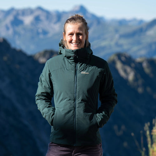 Anna Outdoor-Isolationsjacke Damen Dunkel Grün