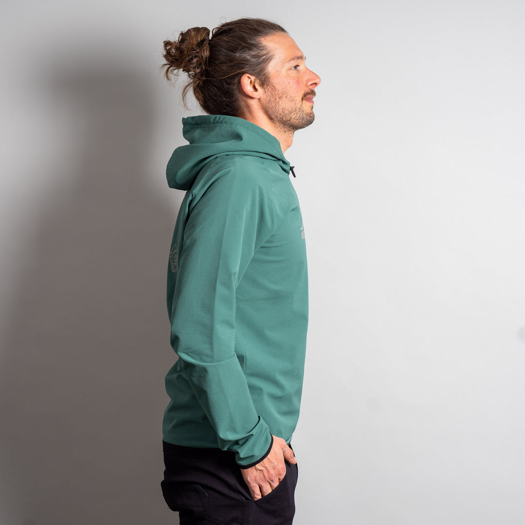 Urs Funktionspullover Herren Grün – Ansicht 5