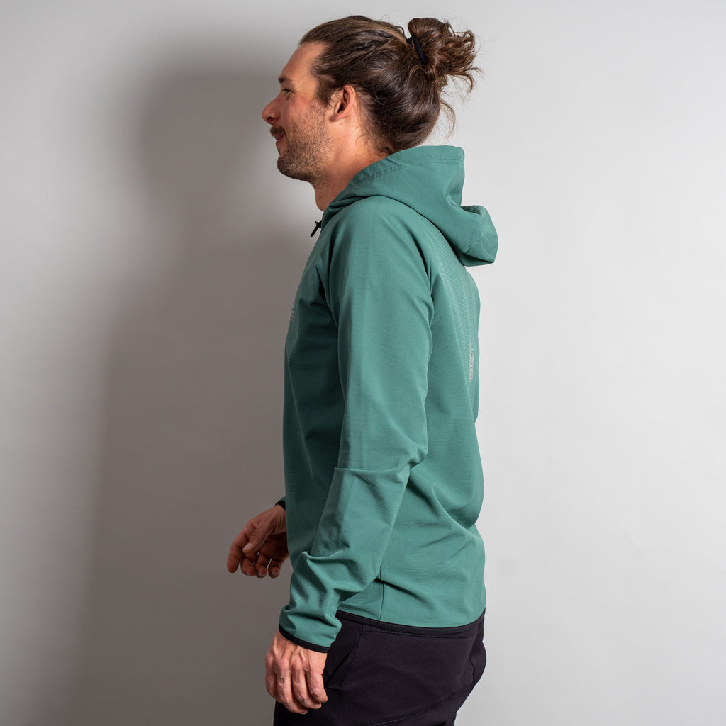 Urs Funktionspullover Herren Grün – Ansicht 3