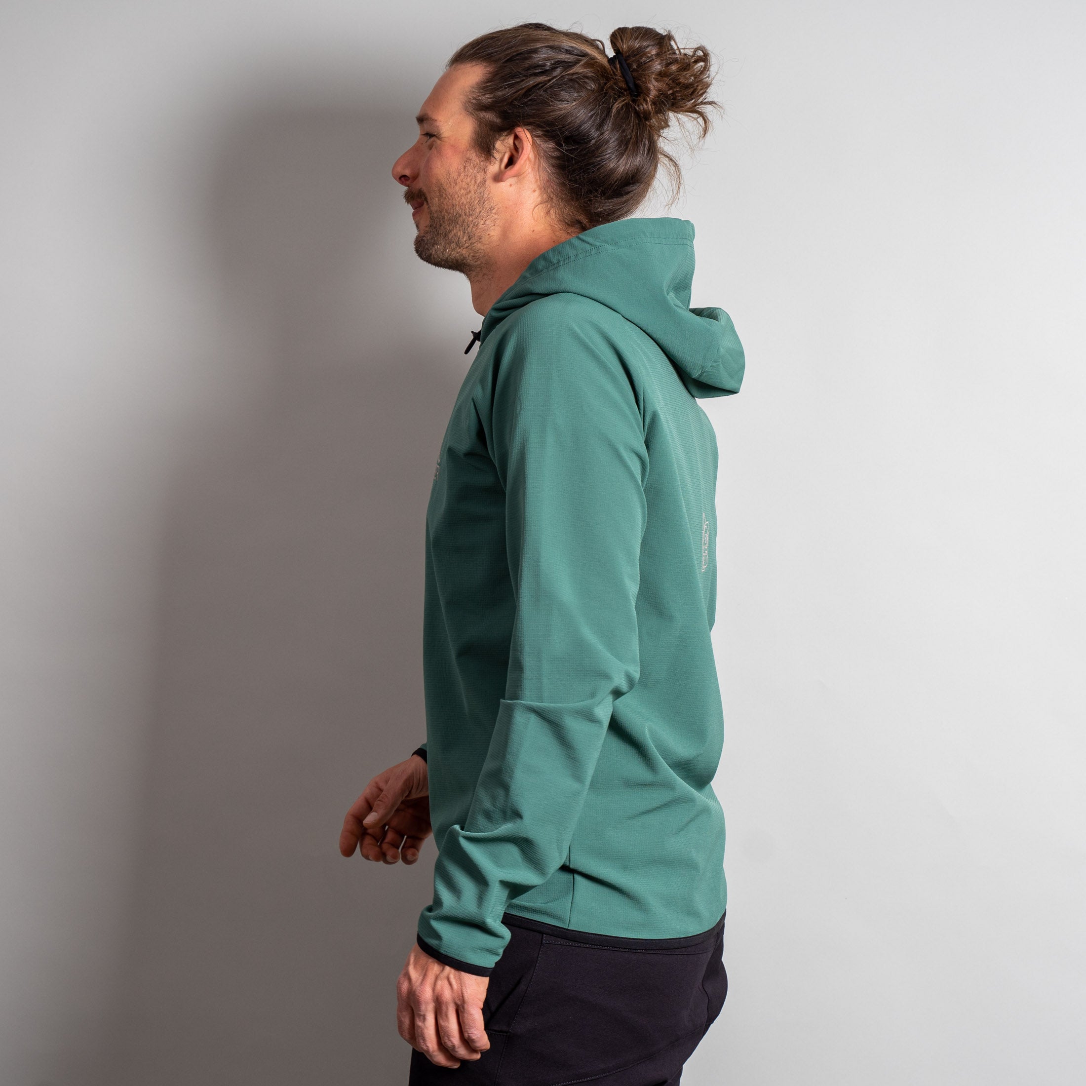 Urs Funktionspullover Herren Grün – Ansicht 3