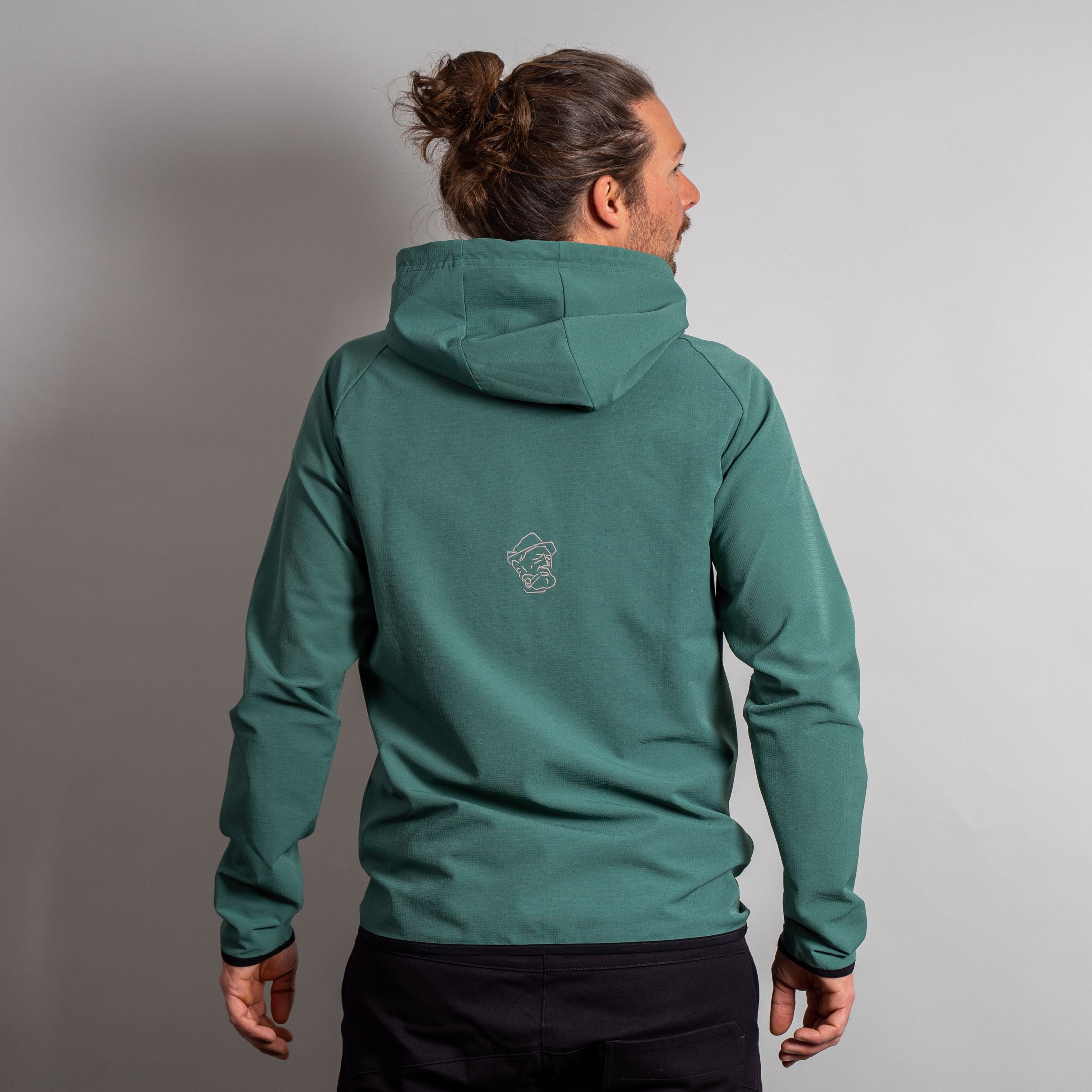 Urs Funktionspullover Herren Grün – Ansicht 4