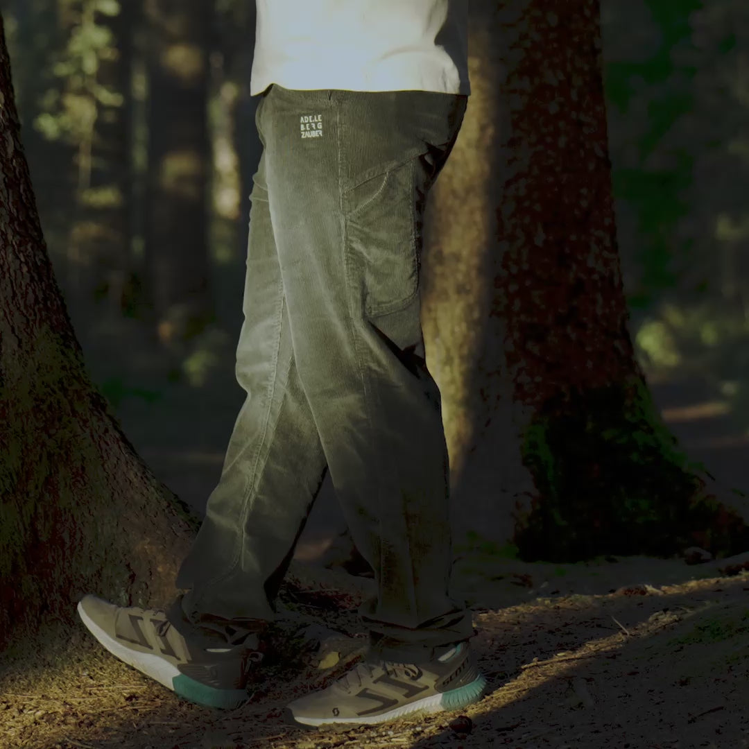 Andrew Organic Cordhose Herren Dunkel Grün
