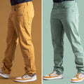 Bunte Jeans Set Herren: Sebastian + Linus