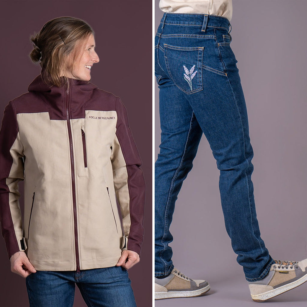Jacke + Jeans Set Damen: Emma + Tilda