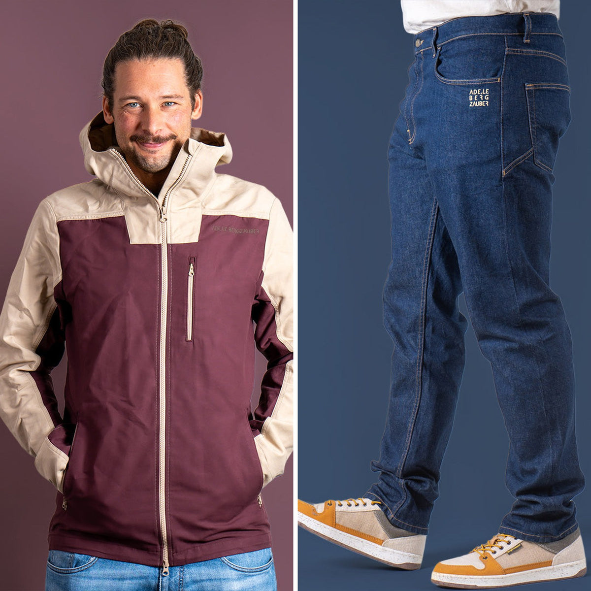 Jacke + Jeans Set Herren: Oliver + Maximilian