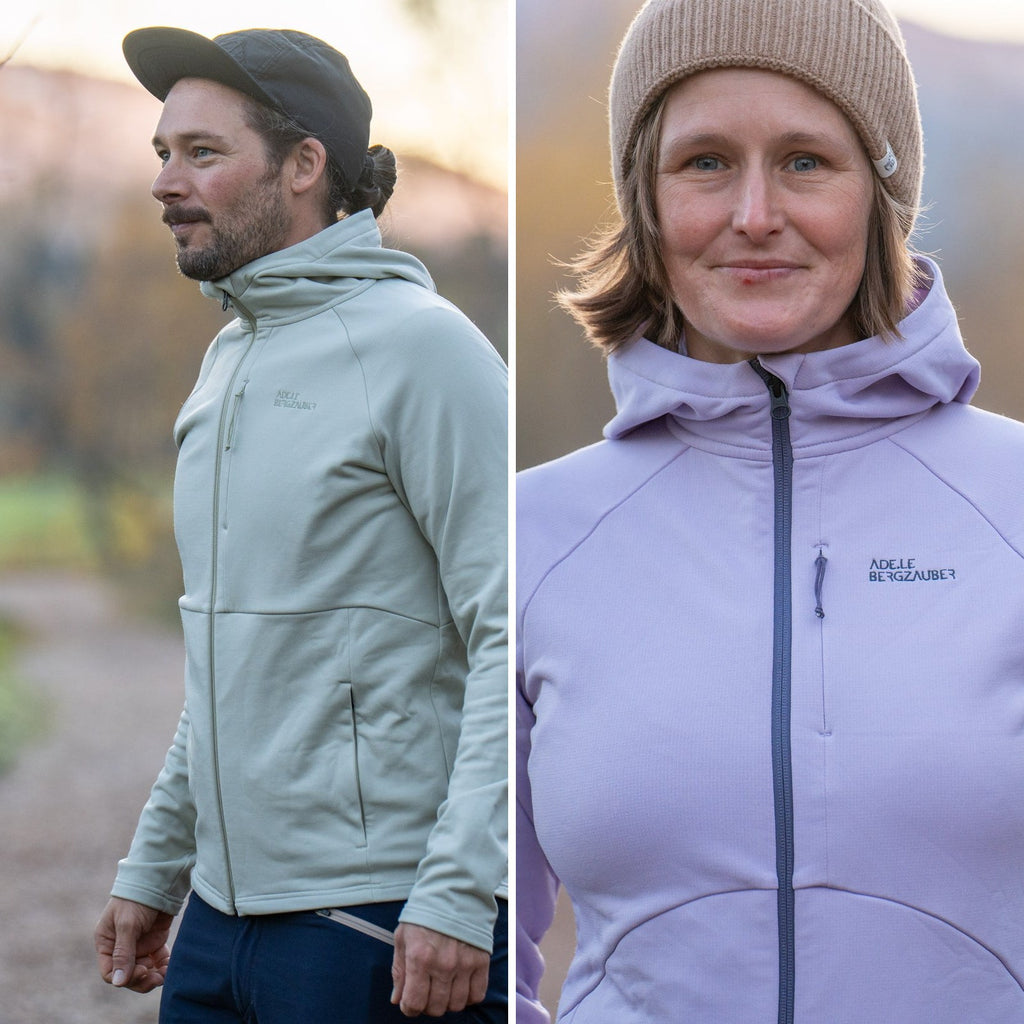 Partner-Set Zip Hoody: Leon + Nora
